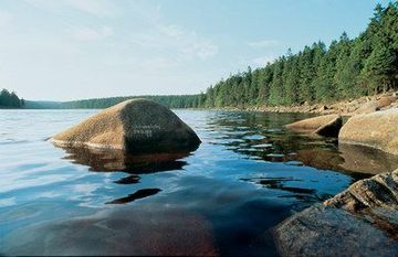 Водохранилищная плотина в Гарце